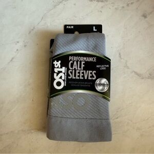 Gray Performance Calf Sleeves